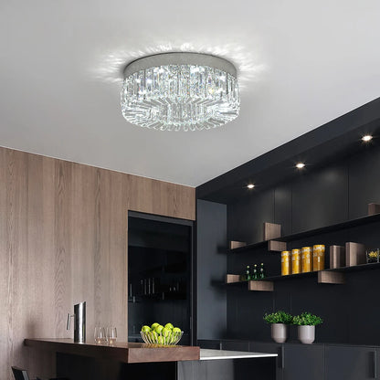 Luxury Crystal LED Ceiling Light Fixture