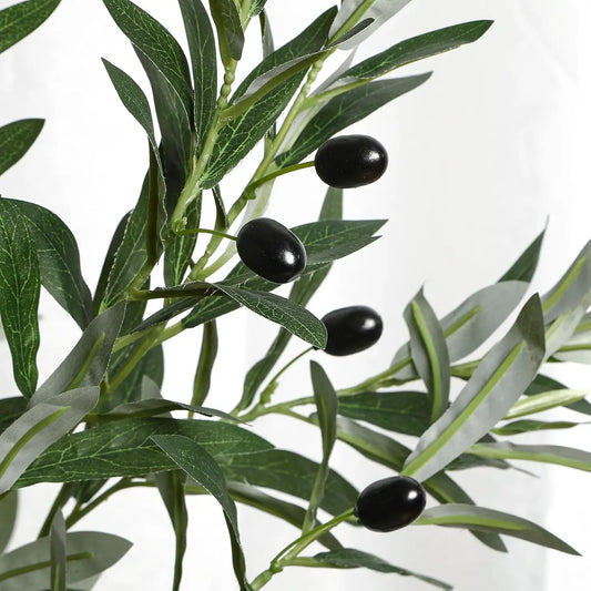 Artificial Olive Floor Leaf