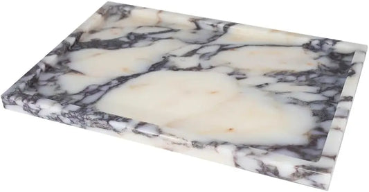 Luxury Marble Vanity Tray for Bathroom Decor