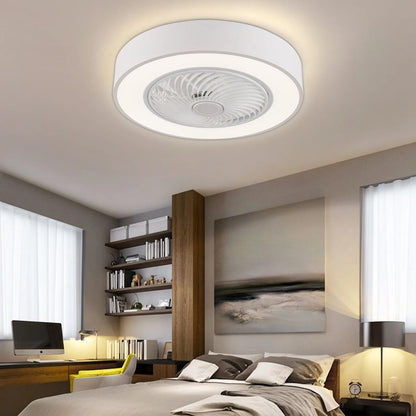 Modern LED Ceiling Fan Light with Remote