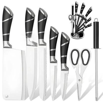 Nonstick Stainless-Steel Kitchen Knife Set