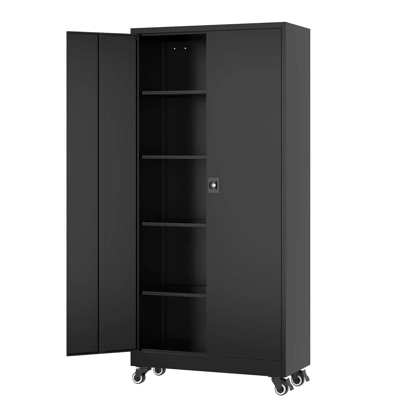 Heavy Duty Rolling Garage Cabinet with Lock