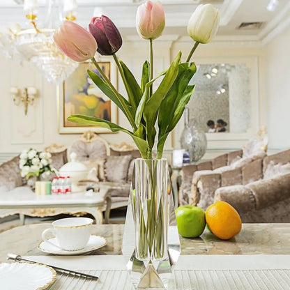 Crystal Flower Bud Vase