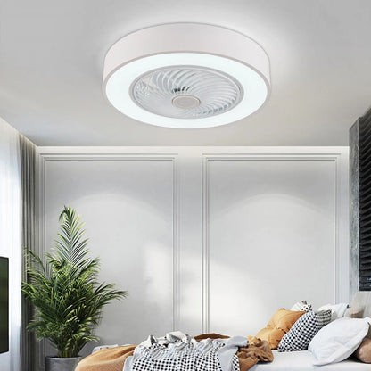 Modern LED Ceiling Fan Light with Remote