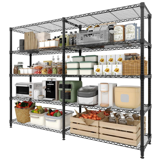 Heavy Duty Adjustable 5-Tier Garage Storage Shelving
