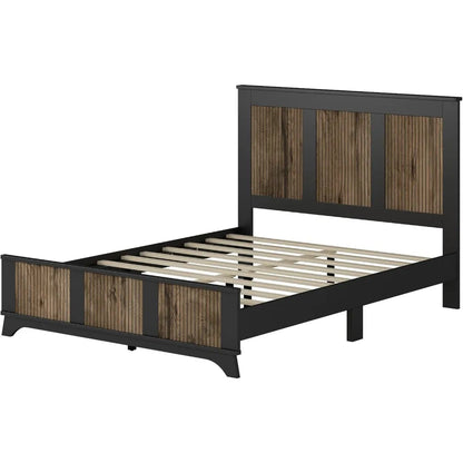 4 Piece Queen Bedroom Furniture Set with Platform Bed