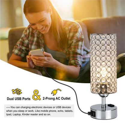 Modern LED Crystal Floor Lamp