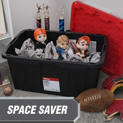 27 Gallon Heavy Duty Storage Bin with Snap Lid