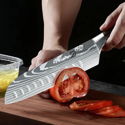 Obsidian Professional Stainless Steel Knife Set with Case