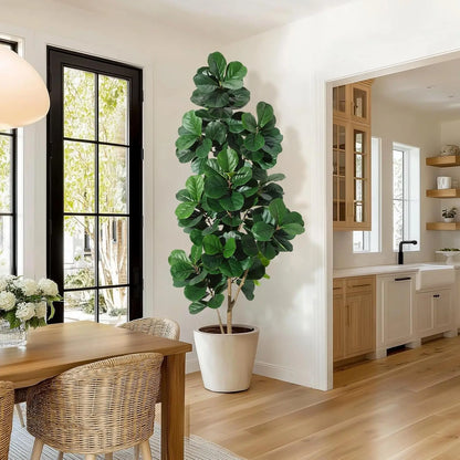 Artificial Fiddle Leaf Fig Floor Tree