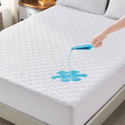 Waterproof Noiseless Deep Pocket Mattress Protector Cover