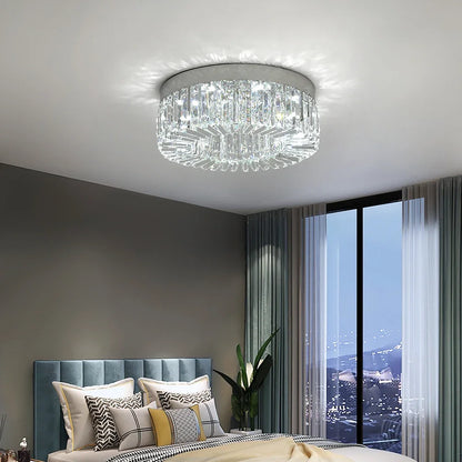 Luxury Crystal LED Ceiling Light Fixture