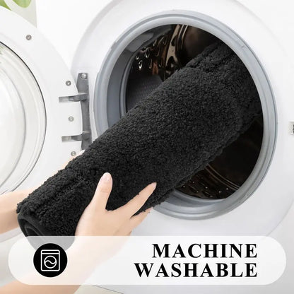3 Piece Non-Slip Bathroom Rug Set