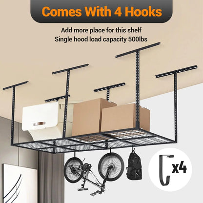 Heavy Duty Garage Ceiling Storage Rack