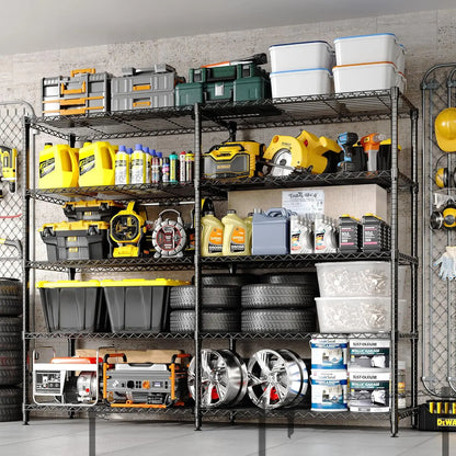Heavy Duty Adjustable 5-Tier Garage Storage Shelving