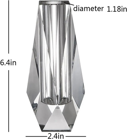 Crystal Flower Bud Vase