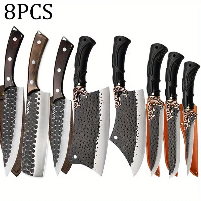 Valence 8 Piece Professional Chef Knife Set