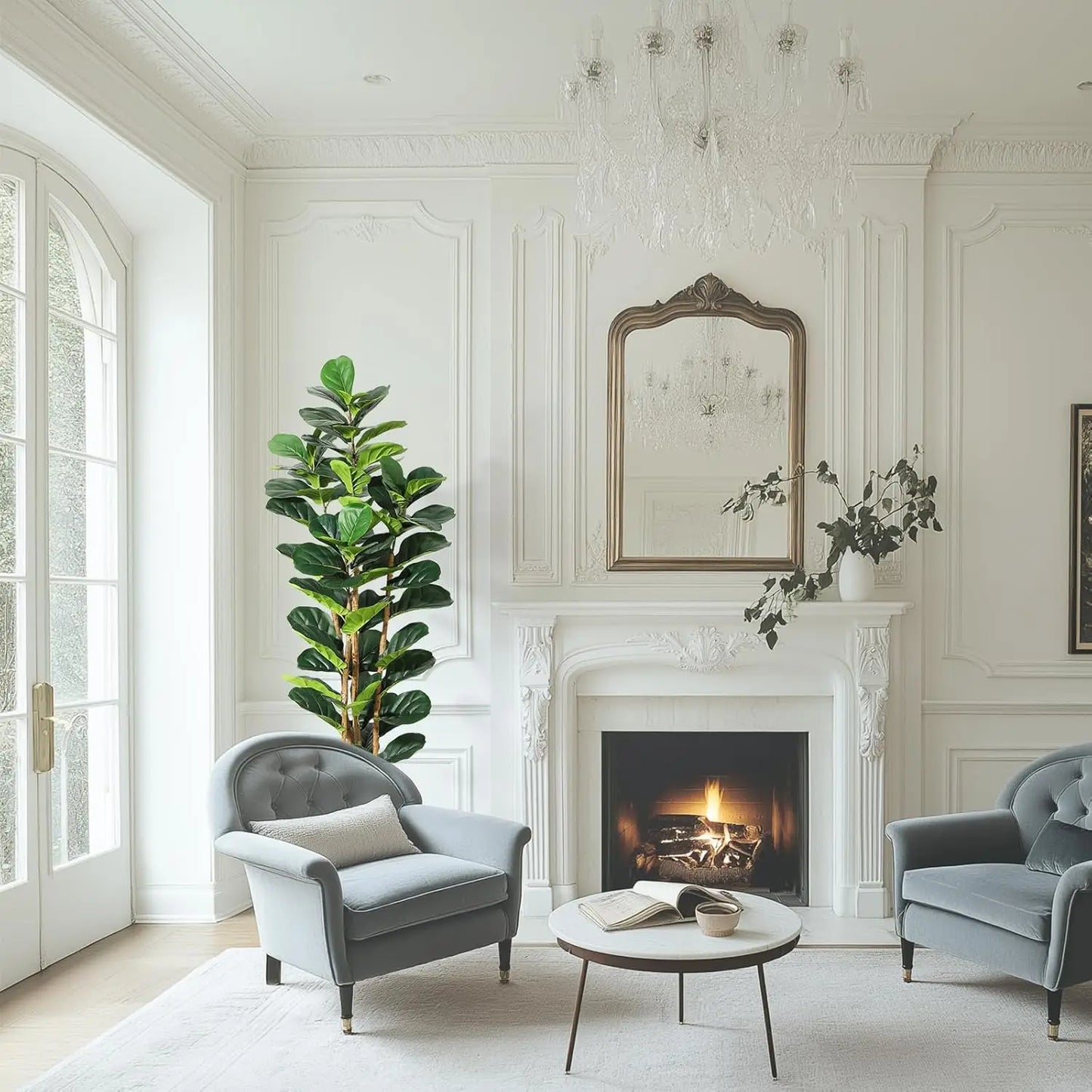 Artificial Fiddle Leaf Fig Floor Tree
