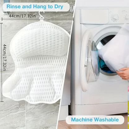 Luxury Non-Slip Spa Bath Support Pillow