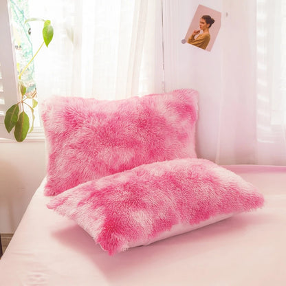 Luxury Plush Crystal Velvet 4 Piece Duvet Cover Bedding