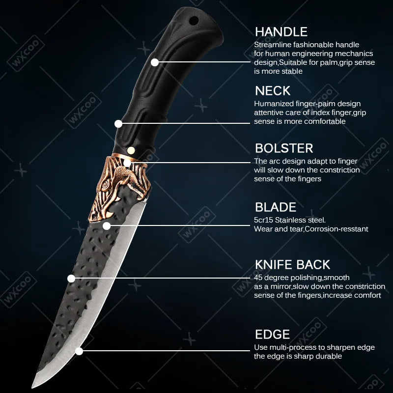 Valence 8 Piece Professional Chef Knife Set