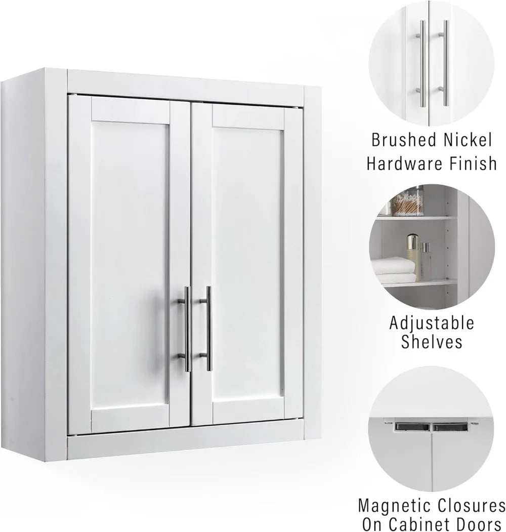 Wall Mounted Bathroom Medicine Storage Cabinet