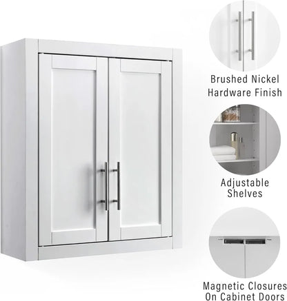 Wall Mounted Bathroom Medicine Storage Cabinet